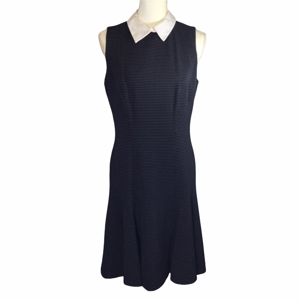 Lauren Ralph Lauren Black & White Polka Dot Dress